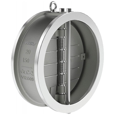 صمام عدم الرجوع بالقرص المزدوج H76