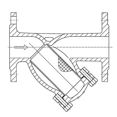 مصفاة الصمام نوع Y